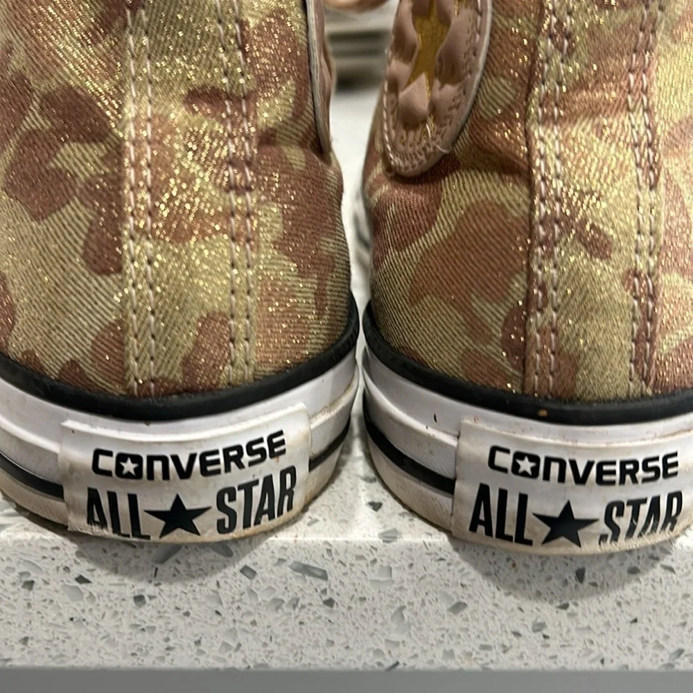 Converse Chuck Taylor All Star High in Lurex Camo